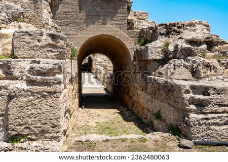 Archaeological Park of Nora - Sardinia - Italy Royalty-Free Stock Photo #2362480063
