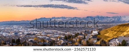 Scenic Salt Lake City: Panoramic 4K View with Majestic Mountain Backdrop