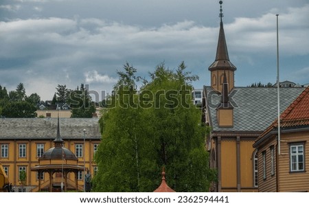The ancient cathedral of Tromsø, Troms of Finnmark, Norway