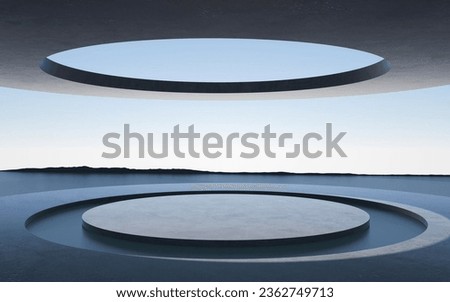 Abstract background texture design empty space platform 3d podium product display background Royalty-Free Stock Photo #2362749713