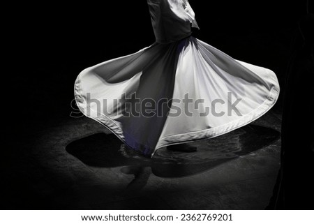 Sufi Whirling Dervishes Ritual Photo, Eminonu Fatih, Istanbul Turkey (Turkiye) Royalty-Free Stock Photo #2362769201