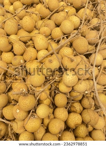 Longan fruit can reduce anxiety and is often used as a natural medicine to improve sleep quality Royalty-Free Stock Photo #2362978851