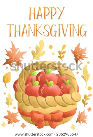 The theme of this image is Thanksgiving Day. Suitable for card, invitation, etc. Autumn template. Hedgehog clip art. Autumn greeting card. Cute autumn forest animals with mushroom and leaves banner.