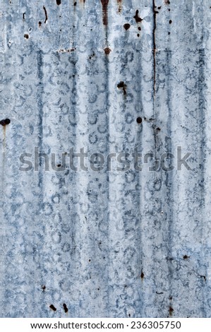 Rusted galvanized iron plate background