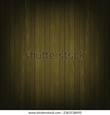 Wood texture . Natural Dark Wooden Background. Vector illustration