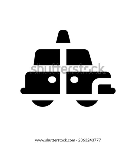 taxi icon. vector icon for your website, mobile, presentation, and logo design.