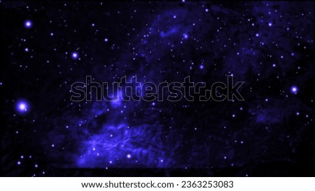 star glittering on the night sky particle  background animation.