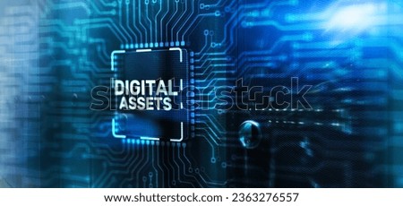 Digital asset management, Document imaging. Enterprise content management. 3d Electronic Circuit Board Chip Royalty-Free Stock Photo #2363276557