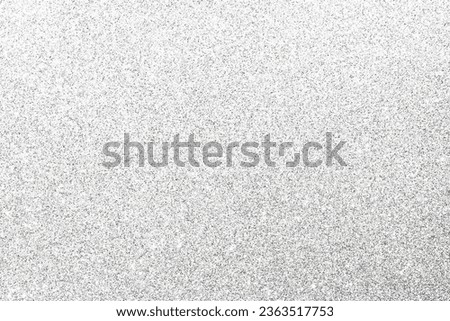 WHITE SNOW shimmering Glitterd backdrop with bright lights and reflections Royalty-Free Stock Photo #2363517753