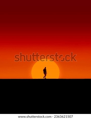 Man Sunset Picture || Sunset Photo