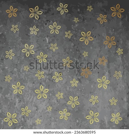 flower pattern design and decoration leaf and modern and style ornament pattern seamless abstract pattern set