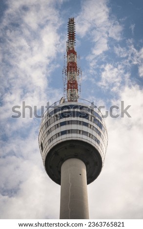 The Stuttgart TV Tower (SWR Fernsehturm Stuttgart), Germany