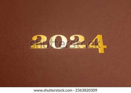 Stylish 2024 agendas with premium design and organization features for a productive year ahead Royalty-Free Stock Photo #2363820309