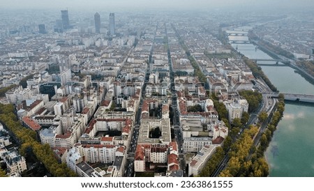 Drone photo Lyon France europe