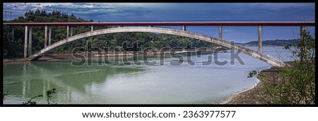 Pictures of a bridge in France