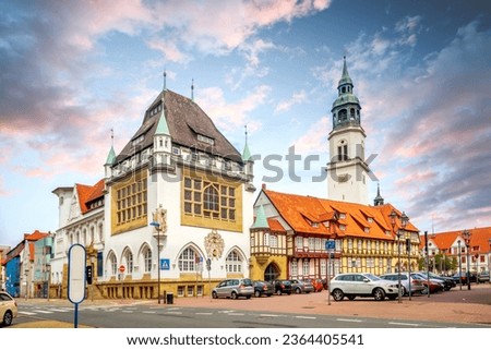 Old city of Celle, Lower Saxony, Germany  Royalty-Free Stock Photo #2364405541