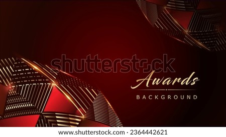 Red Background. Champion winner celebration graphics. Marketing promotional layout. Grand ceremony background for a truly memorable event. Festival celebration template design. 