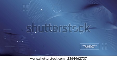 Dynamic lines and wave style concept background design.