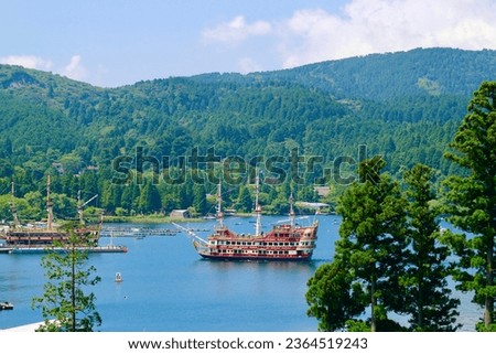 Hakone Lake Ashi pirate ship Tokyo Weekender