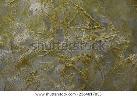 Golden-blue background close-up. Multicolored background