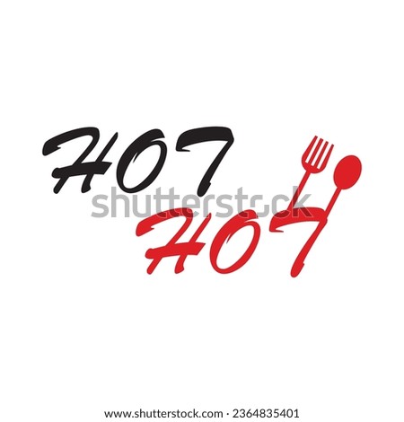 restaurant logo,fast food logo,hot hot food logo design template,t-shirt design