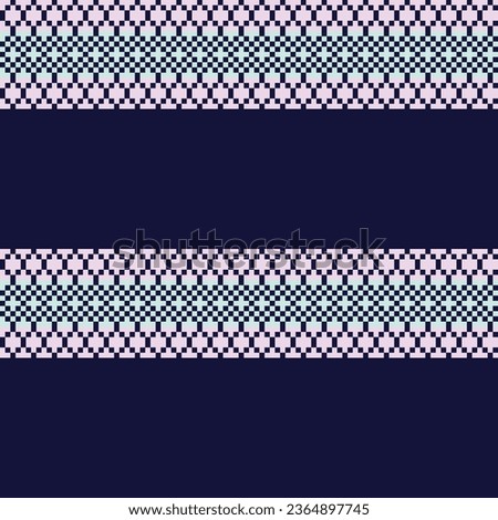 Pastels Argyle fair isle seamless pattern design for knitwear, fashion textile, graphics