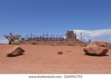 Beautiful landscape of Monument Valley, Arizona, USA Royalty-Free Stock Photo #2364941755
