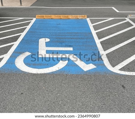 disabled parking permit, accessible parking space