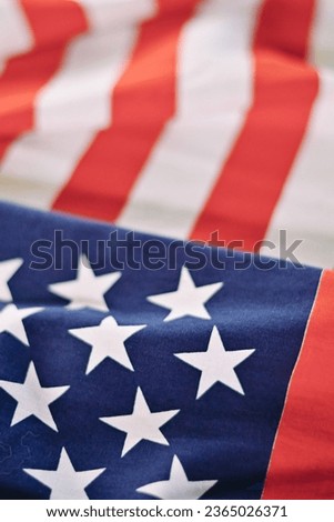 close up use flag wallpaper background, presidential election, 4th of July concept