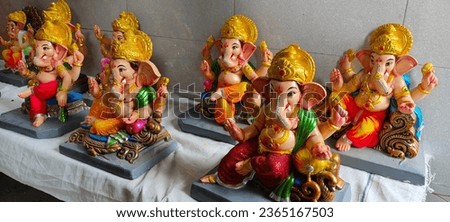 Lord Ganesha festival in Maharashtra State,India
