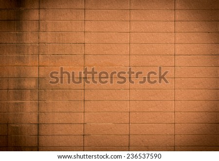 Weathered red brick wall texture