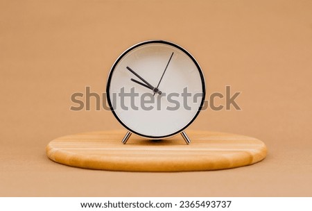 Alarm clock, time clock, appointment time, punctuality, working with time, time concept, modern clock