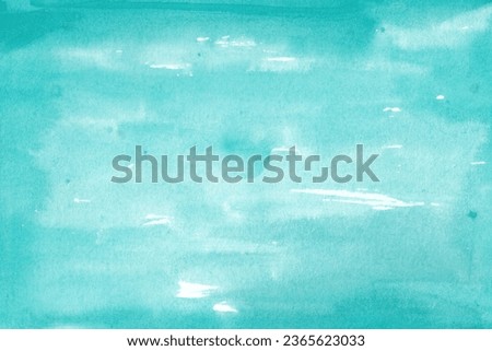 abstract blue sky watercolor background, Blue watercolor abstract, paper texture vignetting frame