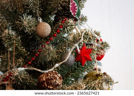 New Year Christmas Tree Celebration