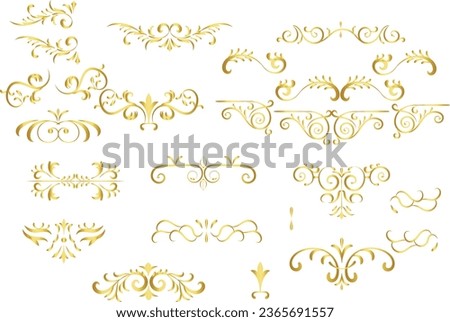 style vector art design gold