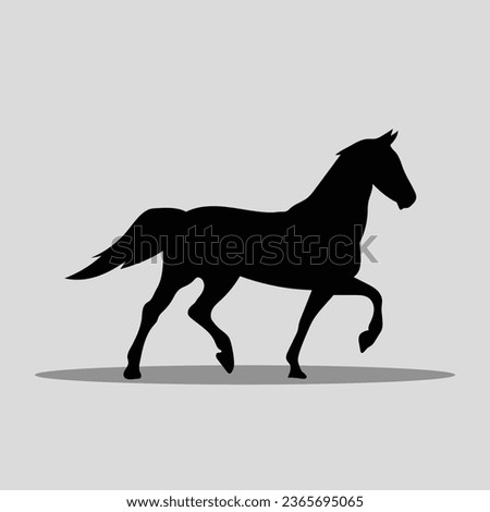 Horse vector image clip art