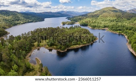 Loch beinn a mheadhoin glen affric, Scotland, United Kingdom Royalty-Free Stock Photo #2366011257