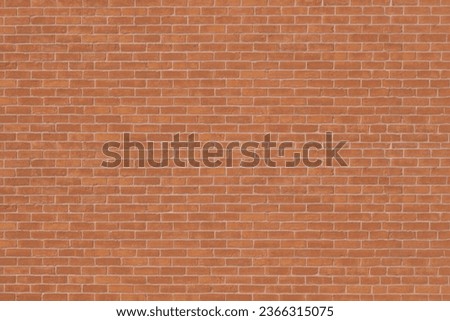Old orange brick wall background. Masonry wall, stonework