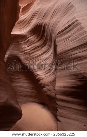 Antelope Canyon, Arizona, the power of water Royalty-Free Stock Photo #2366325225