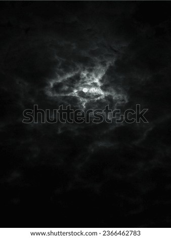 Moon in clouds pictures moon