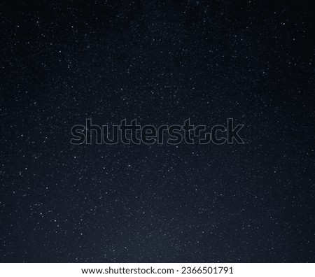 real life photo of starry sky star field at night