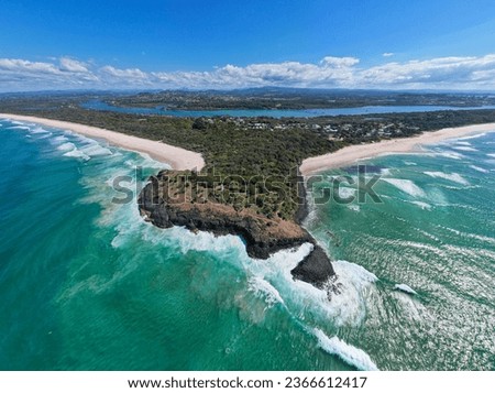 Fingal NSW Australia - Aerial Shot