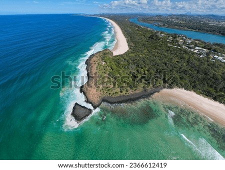 Fingal NSW Australia - Aerial Shot