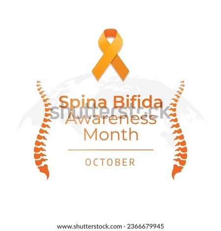 Flyers promoting National Spina Bifida Awareness Month or associated events can utilize vector pictures concerning National Spina Bifida Awareness Month. design of a flyer, a celebration.