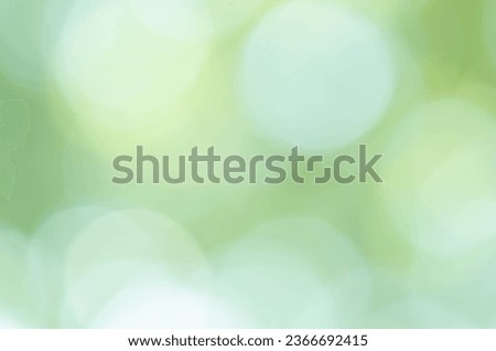 abstract background is green bokeh light is colorful
