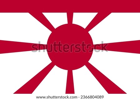 brush, concept, country, design, element, emblem, empire of japan, eps 10, Federal, flag, flags, freedom, historical, horizontal, icon, illustration, imperial japanese navy, independence, isolated, ja Royalty-Free Stock Photo #2366804089