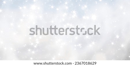 blue snowfall bokeh background, abstract snowflake background blurred abstract blue
 Royalty-Free Stock Photo #2367018629