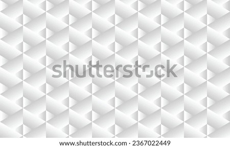 Abstract white and grey geometric background texture for brochure flyer banner template design