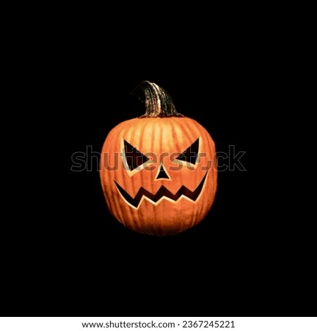 October 31st Pumpkin Lantern for Halloween Celebrations