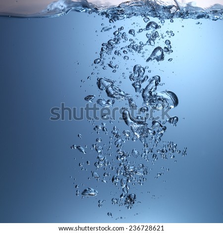Water and air bubbles 